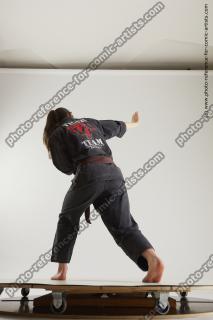 Ronda Kimono Fighting Pose